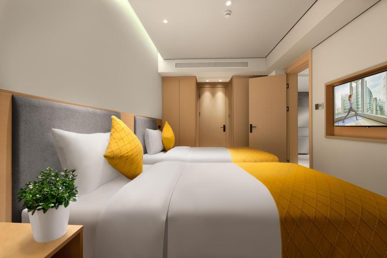 Citadines Gaoxin Chengdu Aparthotel Bagian luar foto