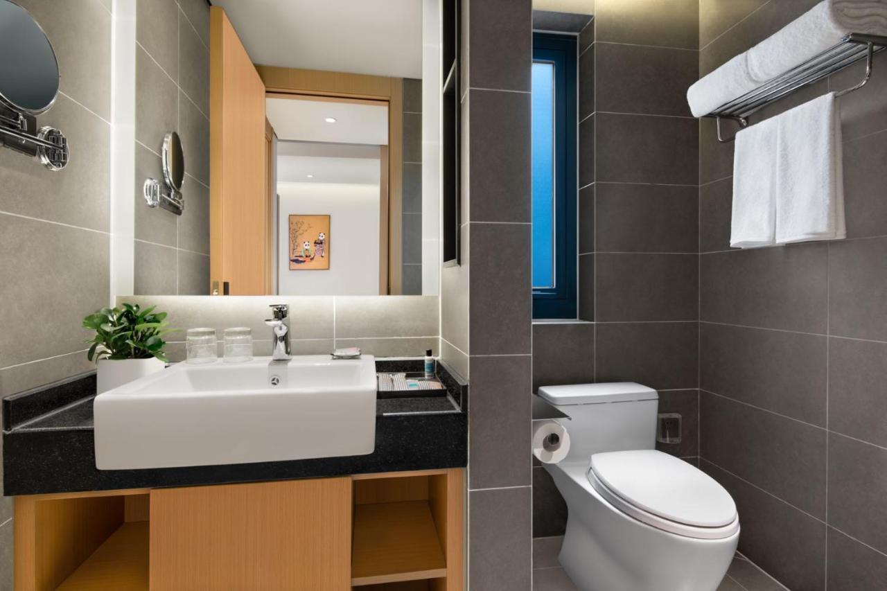 Citadines Gaoxin Chengdu Aparthotel Bagian luar foto