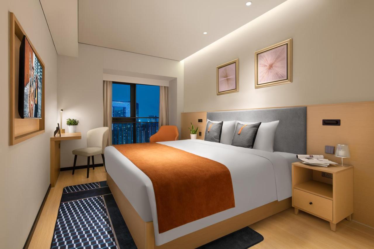 Citadines Gaoxin Chengdu Aparthotel Bagian luar foto