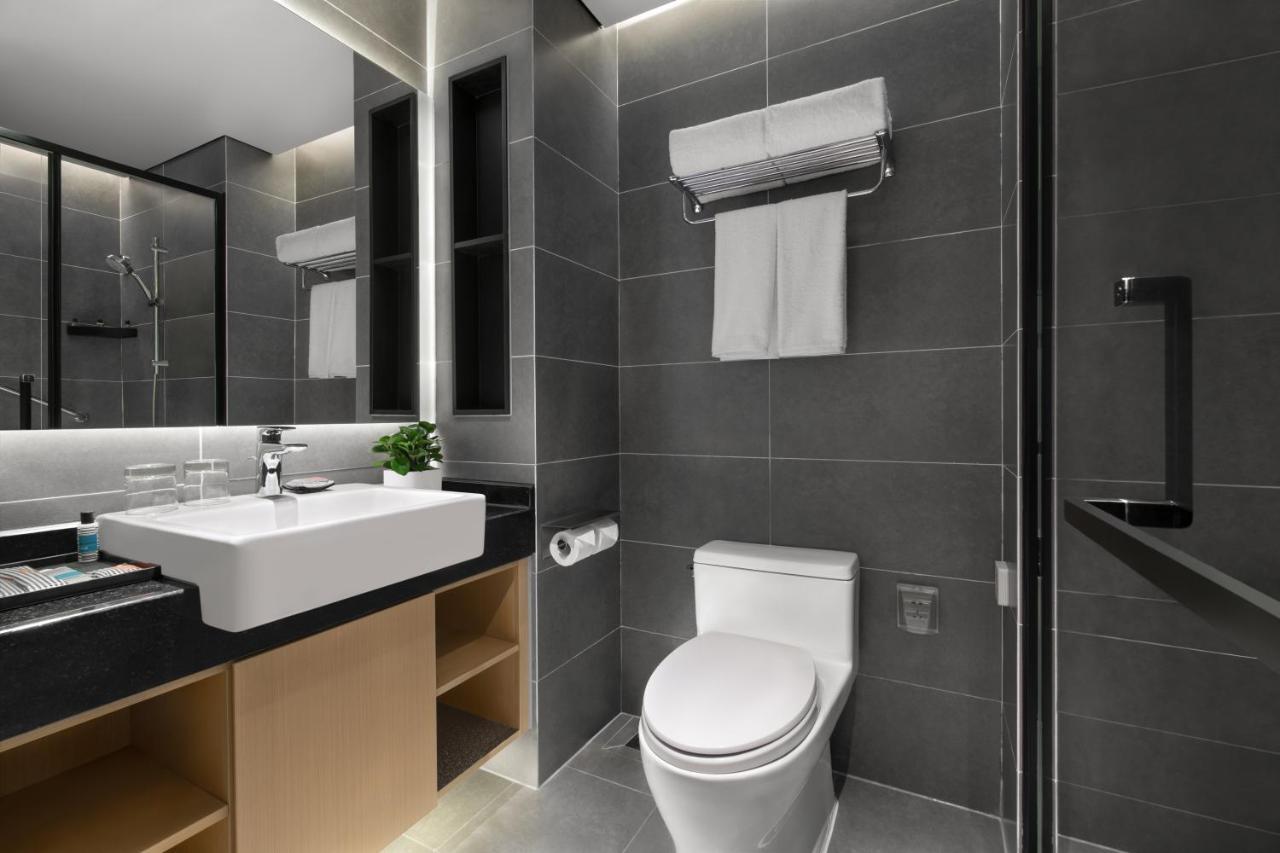 Citadines Gaoxin Chengdu Aparthotel Bagian luar foto