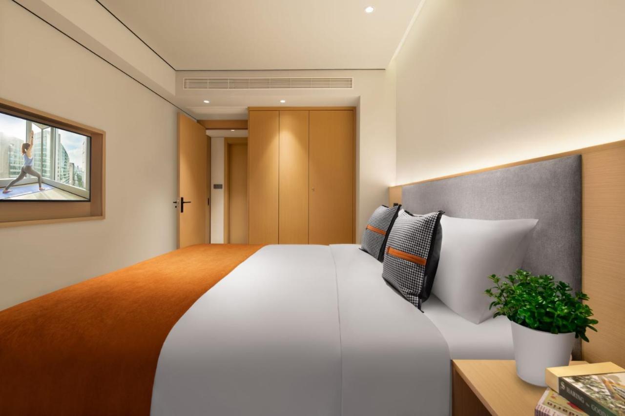 Citadines Gaoxin Chengdu Aparthotel Bagian luar foto
