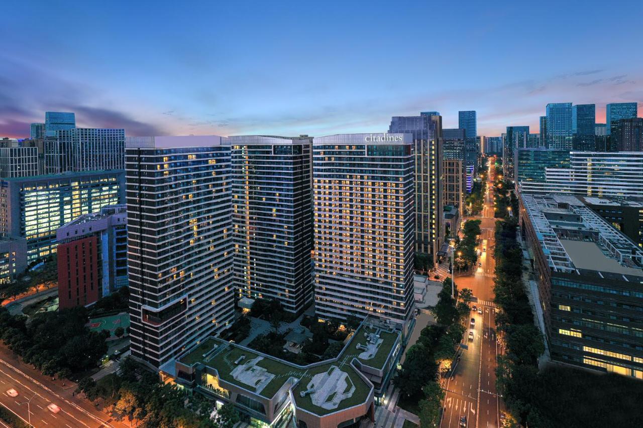 Citadines Gaoxin Chengdu Aparthotel Bagian luar foto