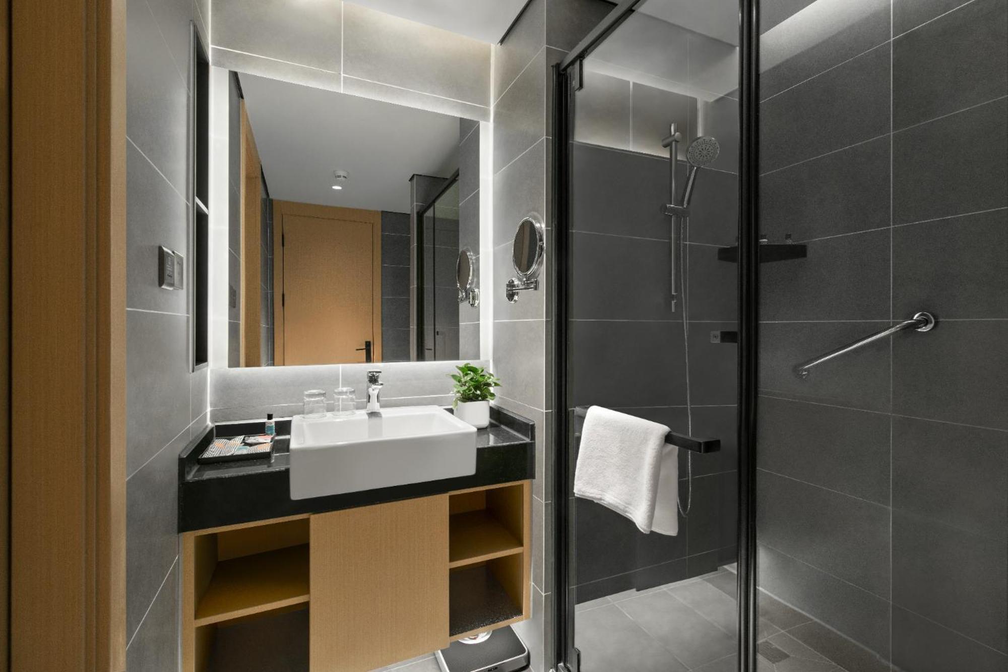 Citadines Gaoxin Chengdu Aparthotel Bagian luar foto